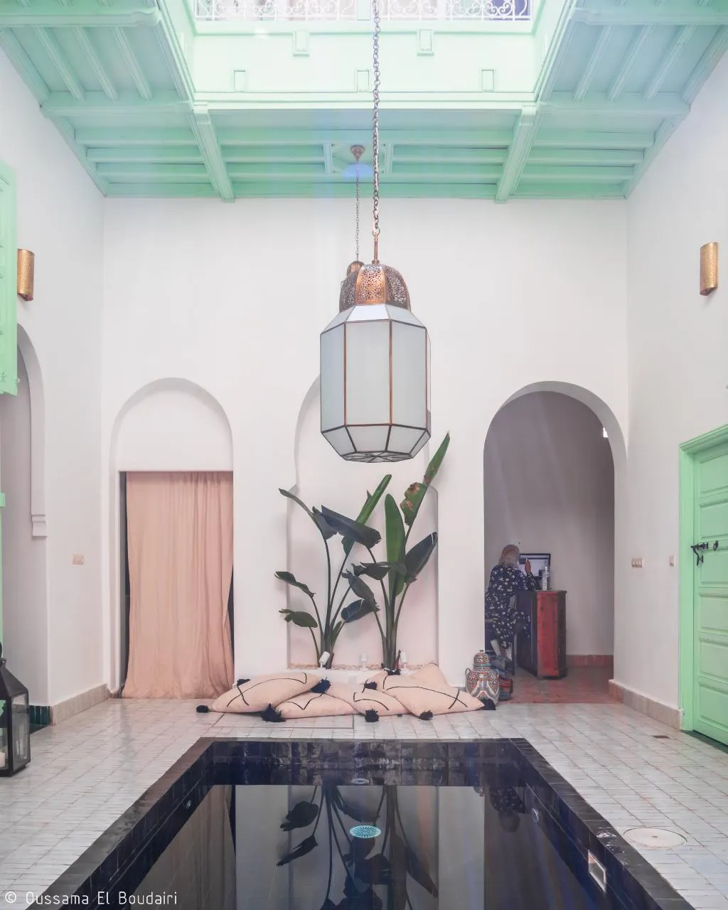 Lobby, Riad Dar Rabiaa, Rabat