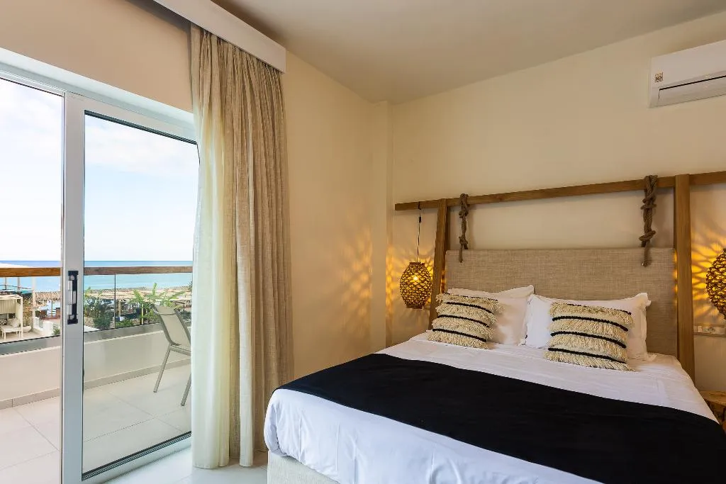 Double or Twin SEA VIEW Room, Nostos Beach Boutique Hotel, Crete