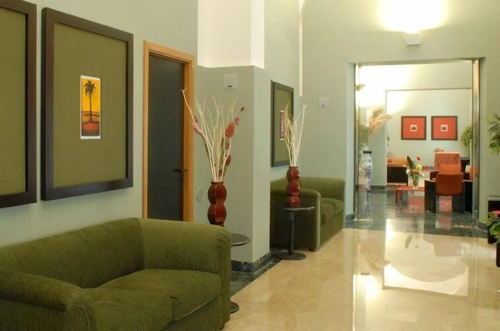 Lobby, Albergo Vittoria, Palermo