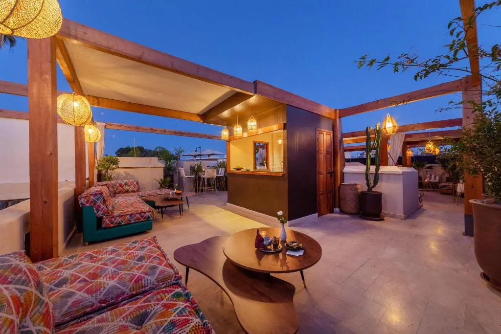 Terrace, Riad Tahili, Marrakech