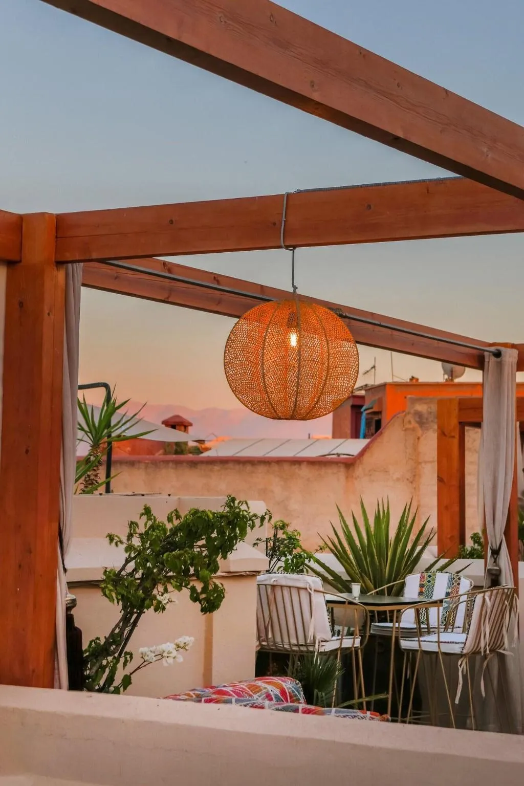 Terrace, Riad Tahili, Marrakech