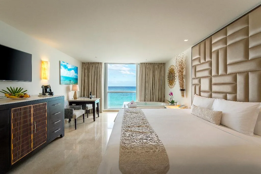 DOUBLE DELUXE OCEAN VIEW SUPERIOR Room, Playacar Palace All Inclusive, Cancun Area