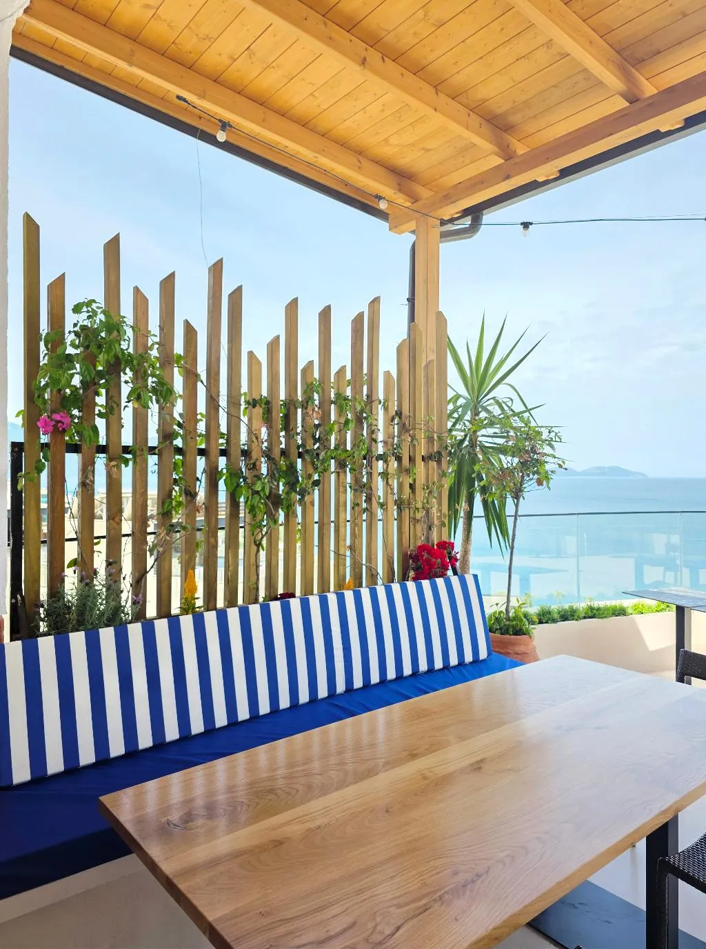 Terrace, Valza Boutique Hotel, Kavaje