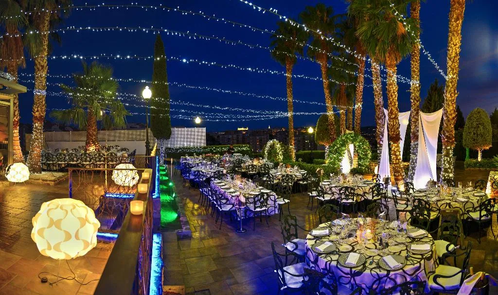 Terrace, Beatriz Toledo Auditorium & Spa, Madrid
