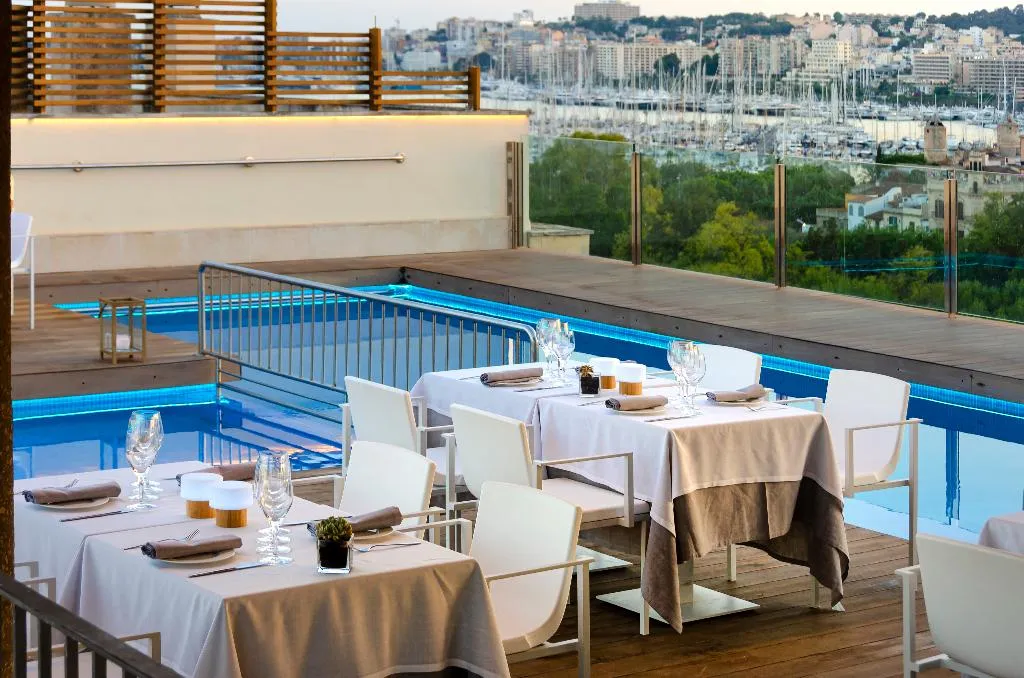 Restaurant, Hotel Saratoga, Majorca