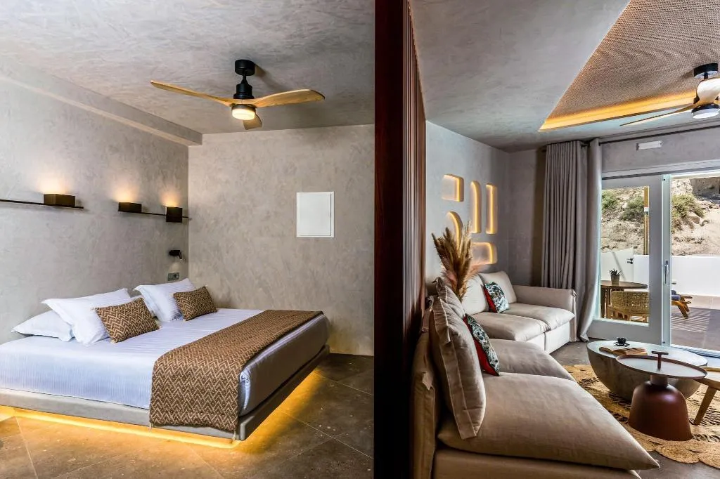 Room, Victoria Caves, Santorini
