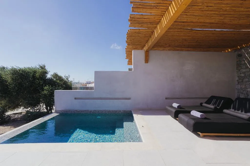 SUITE WITH PRIVATE POOL Room, Evi Suites & Villas, Mykonos