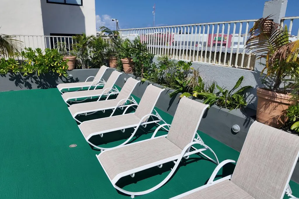 Terrace, Days Inn by Wyndham Playa del Carmen, Playa Del Carmen