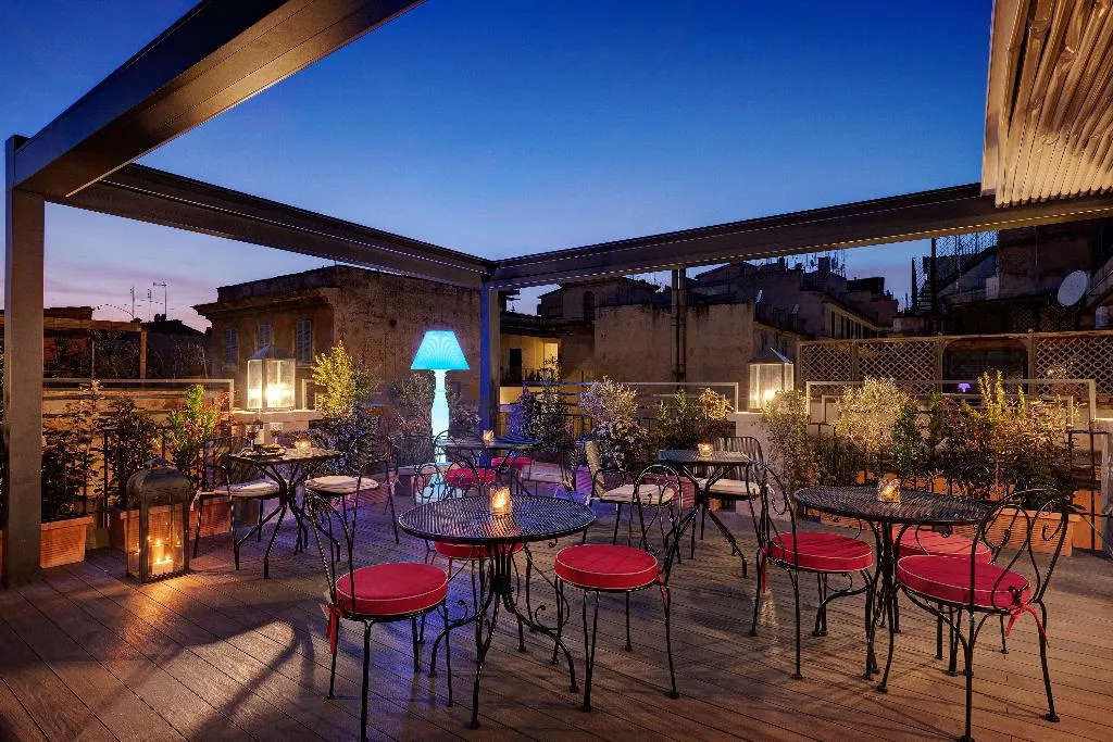 Terrace, Dharma Boutique Hotel & Spa, Rome