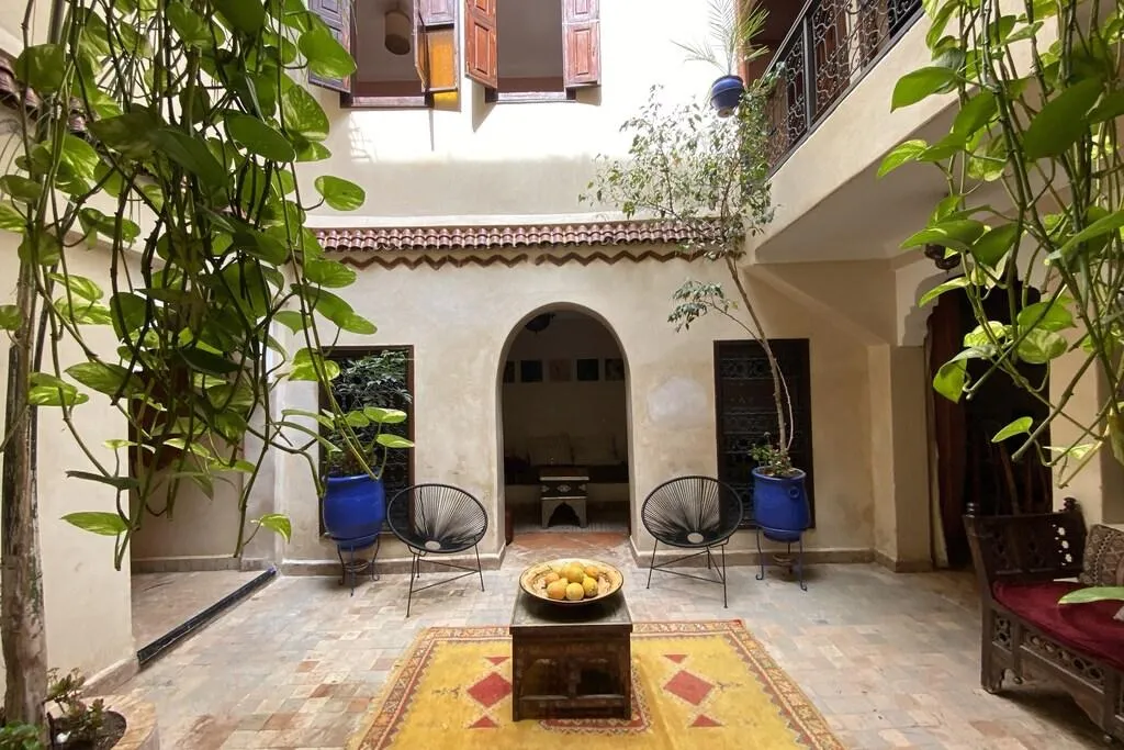 Lobby, Riad Of The Storks, Marrakech