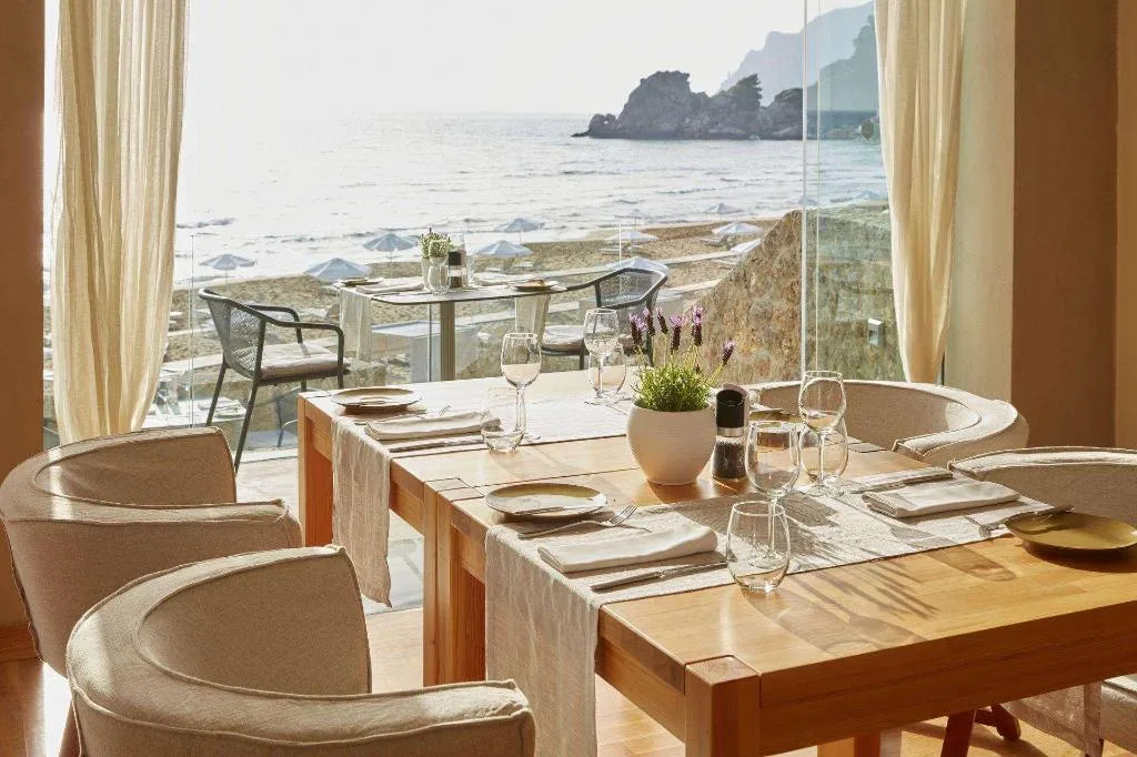 Restaurant, Pelekas Monastery, Corfu