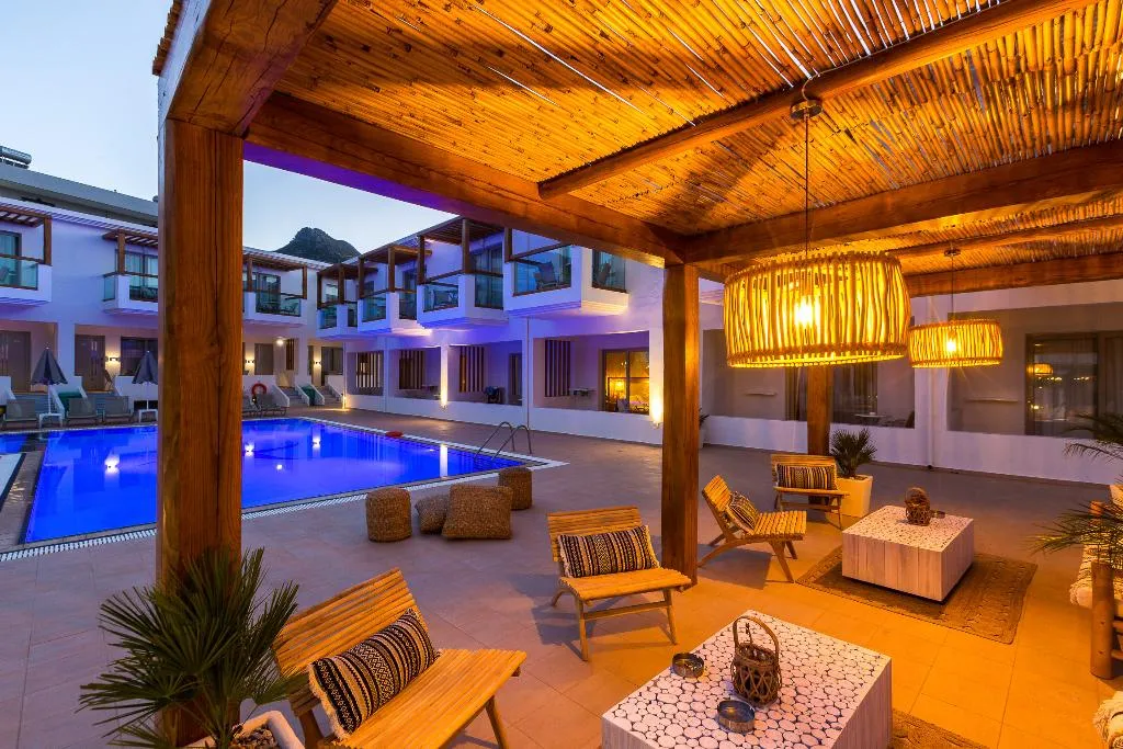 Pool, Nostos Beach Boutique Hotel, Crete