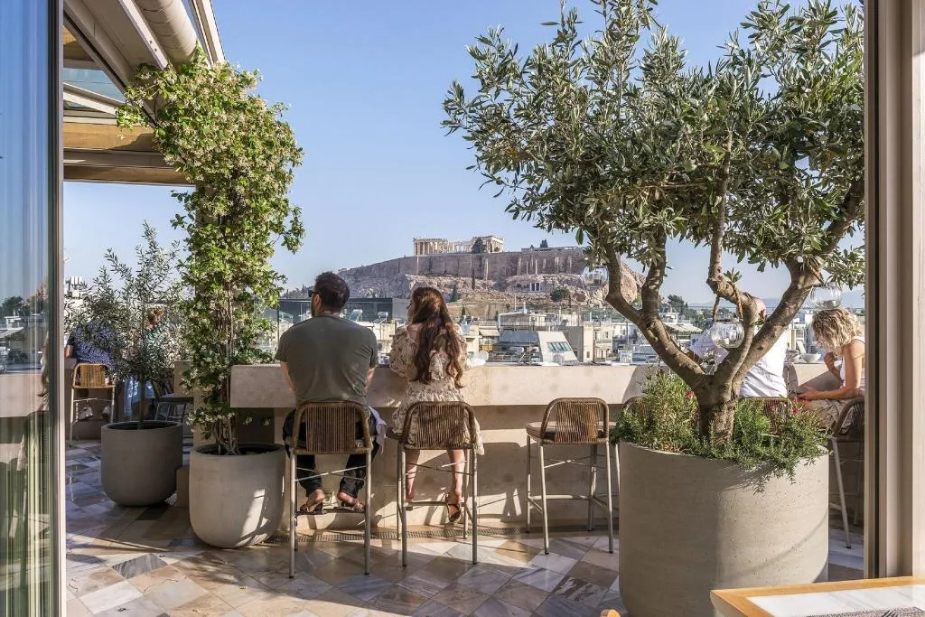 Terrace, Niche Hotel Athens, Athens