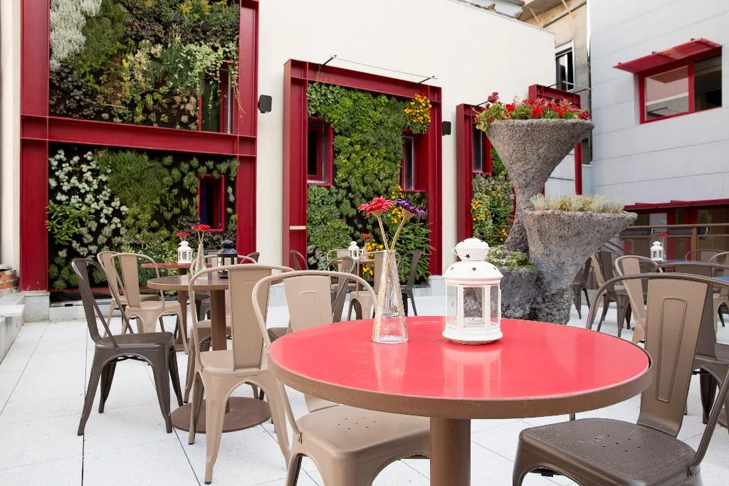 Terrace, Funway Academic Resort, Madrid