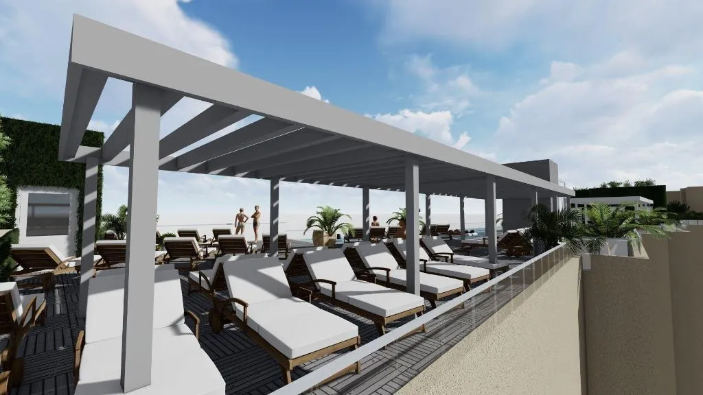 Terrace, Mayflower Hotel, Malta