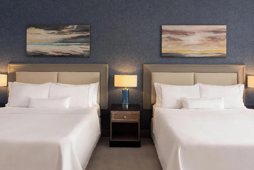 DOUBLE EXECUTIVE TWO QUEEN BEDS Room, Westin Dragonara Resort, Malta