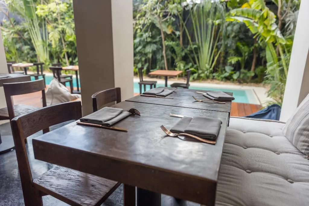 Restaurant, Downtown Tulum Hotel, Cancun Area