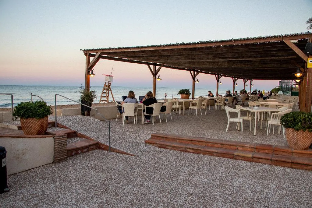 Terrace, Hotel Los Angeles Denia, Costa Blanca