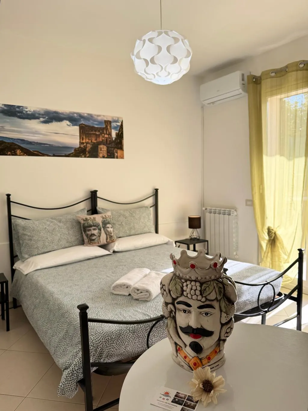 DOUBLE WITH BALCONY Room, B&B New Naxos Village, Catania