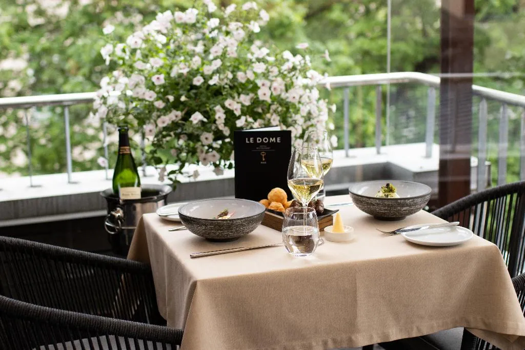 Terrace, Dome Hotel, Riga