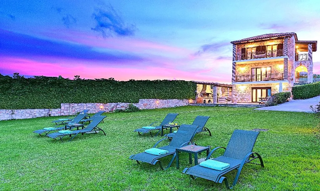 Terrace, Villa Mare Psarou, Zante