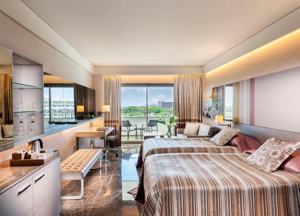 DOUBLE SINGLE USE DELUXE GARDEN VIEW Room, Rixos Premium Belek L.O.L Theme Park Free Access, Antalya