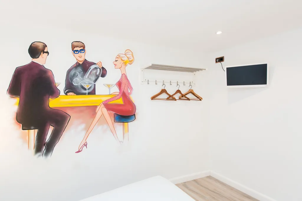 STUDIO CAPACITY 2 Room, AinB Las Ramblas-Colón Apartments, Barcelona