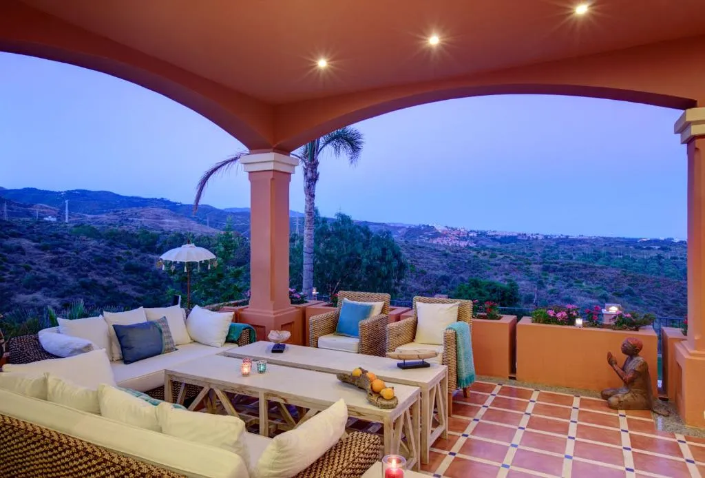Terrace, The Marbella Heights Boutique Hotel, Costa Del Sol