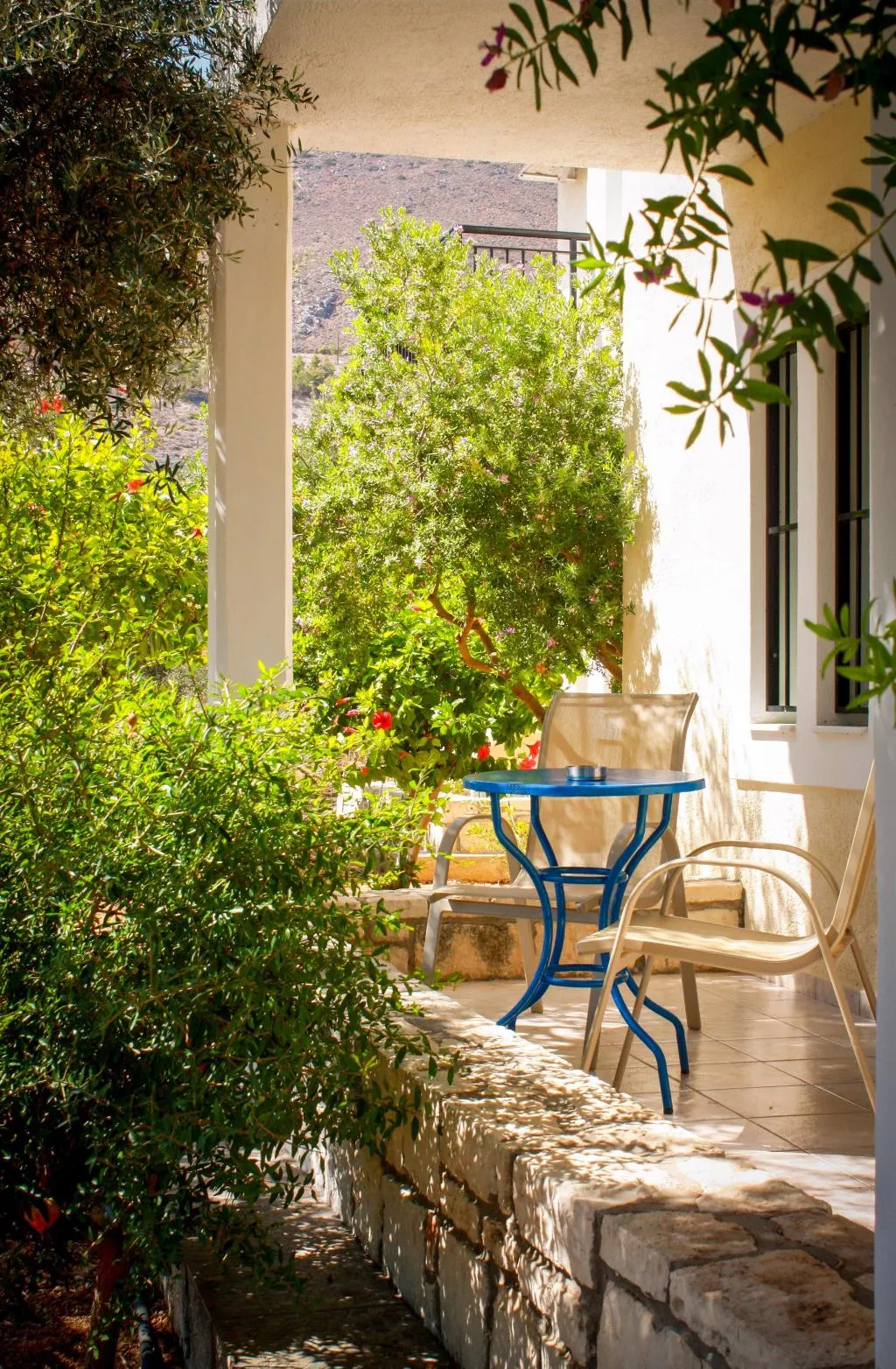 Terrace, Villa Vicky Hersonissos, Crete