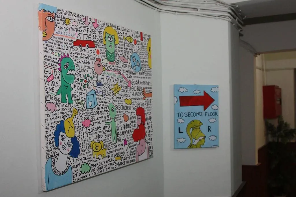 Lobby, Zorbas Hotel Hostel, Athens