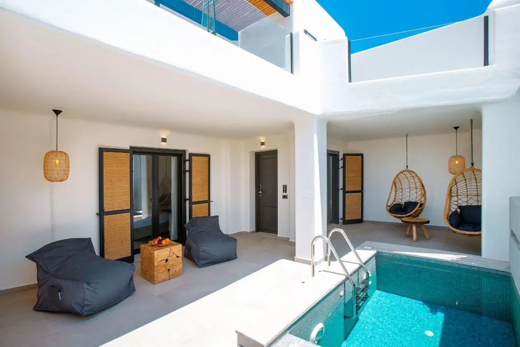 Terrace, Tropicana Hotel, Mykonos