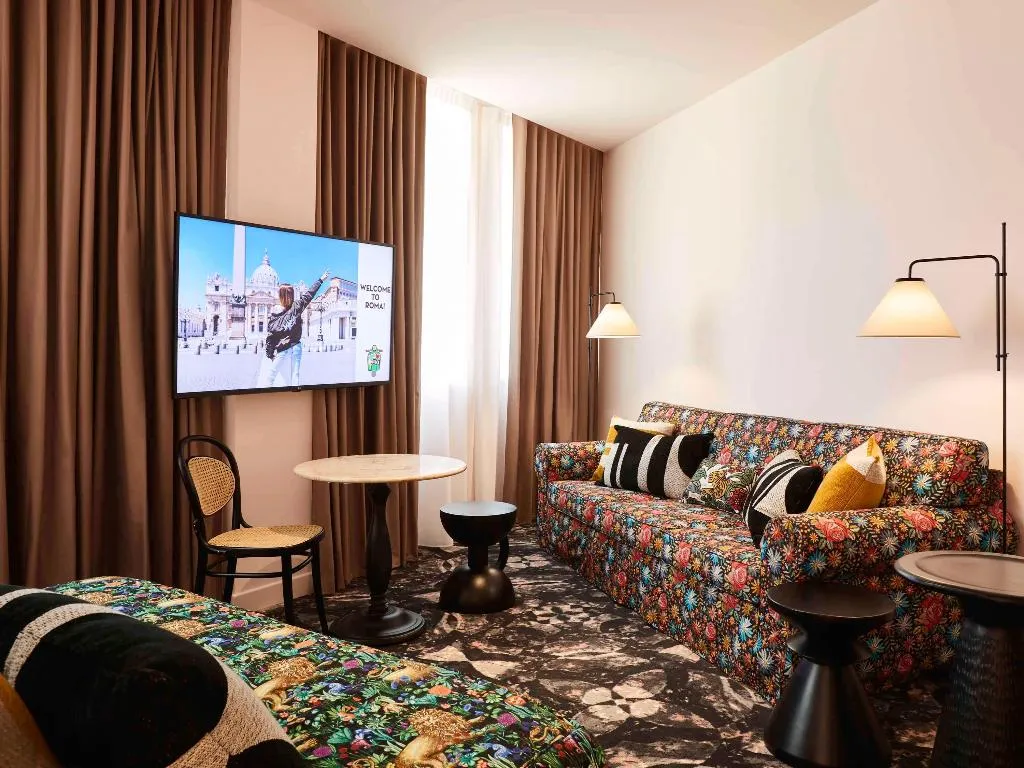 FAMILY ROOM WITH TERRACE Room, Mama Shelter Roma, Rome