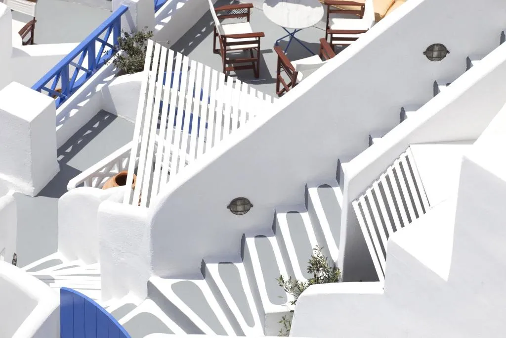 Lobby, Esperas Houses Apartments, Santorini