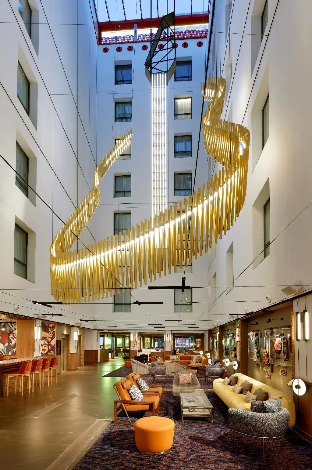 Lobby, Hard Rock Hotel Madrid, Madrid