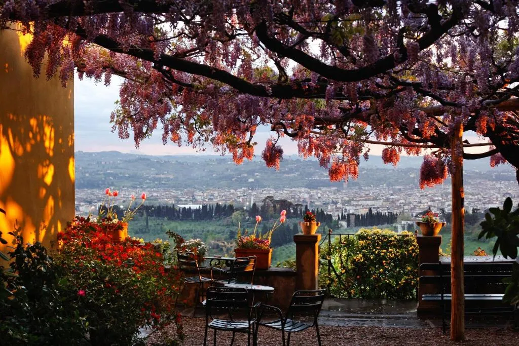 General view, Pensione Bencistà, Florence