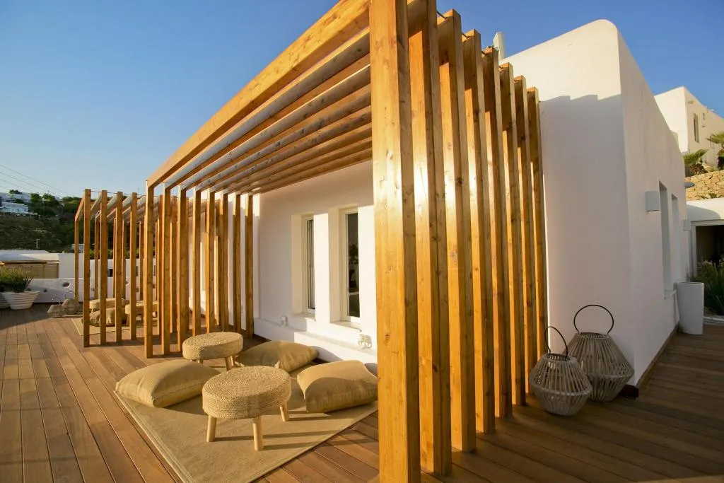 Terrace, Thalassa Boutique Hotel, Mykonos