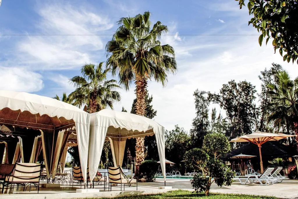 Terrace, Hotel Continental, Tunisia