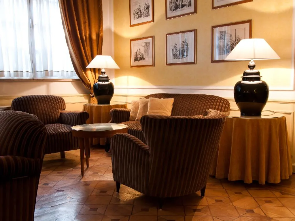 Lobby, Bettoja Hotel Atlantico, Rome