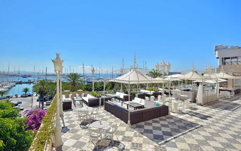 Terrace, Hotel Victoria Gran Meliá, Majorca