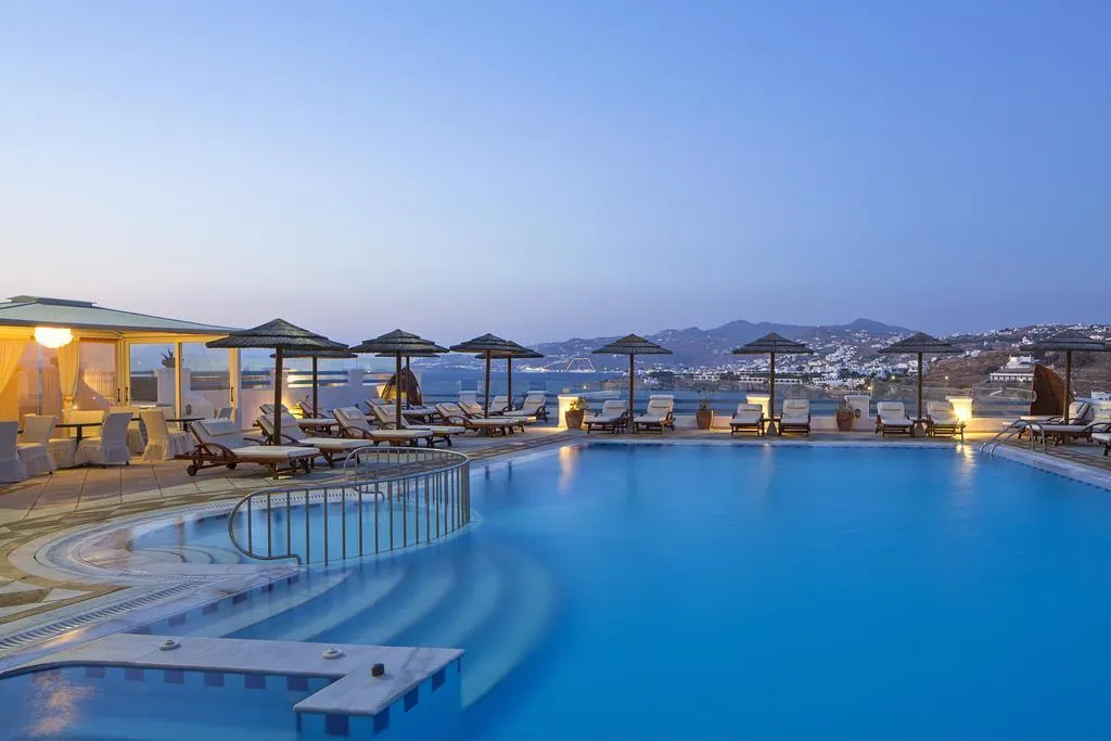 Pool, Grand Beach, Mykonos