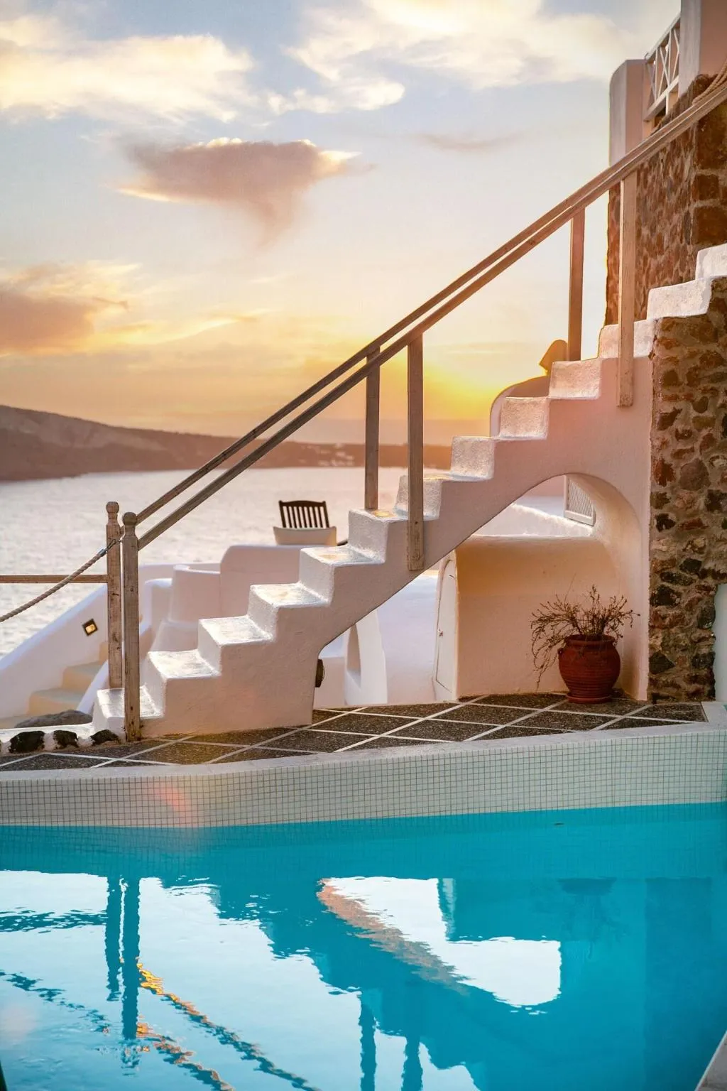 Pool, Oia Mare Villas, Santorini