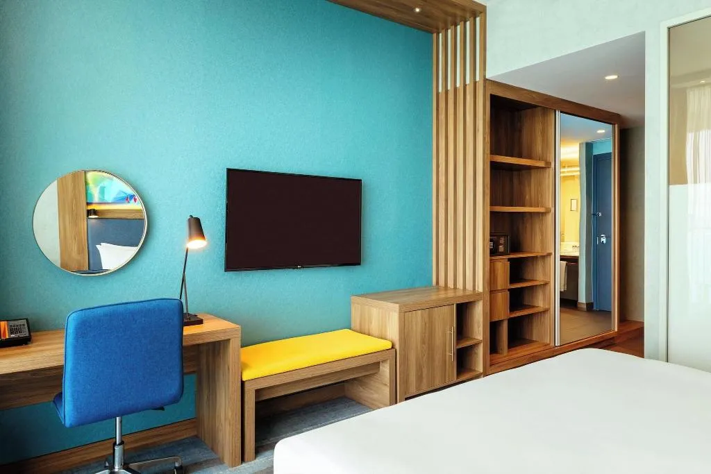 DOUBLE KING SIZE BED Room, Aloft Palm Jumeirah, Dubai