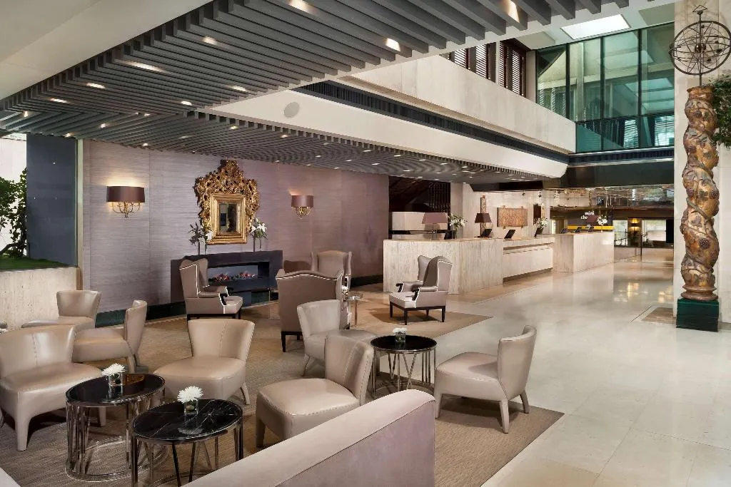 Lobby, Melia Castilla, Madrid