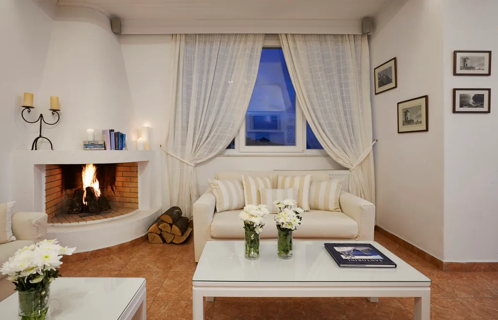 Lobby, Milos Villas, Santorini