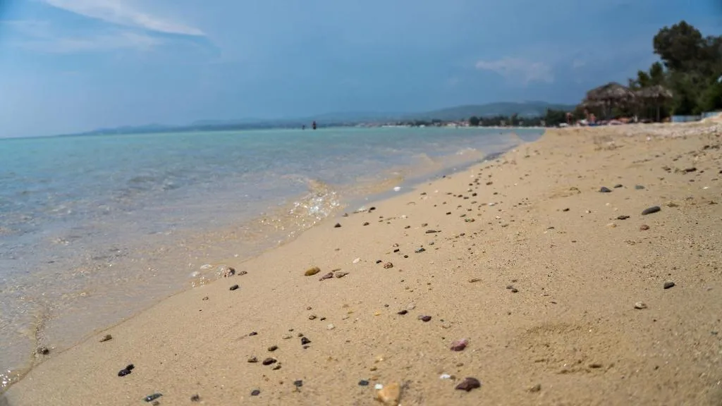 Beach, Costa Domus Blue Luxury Apartments, Thessaloniki