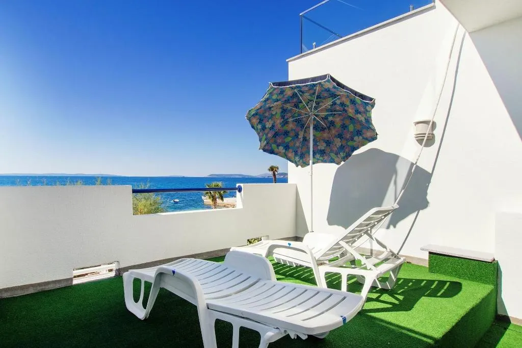 Terrace, Beachfront Villa Mediteran, Split