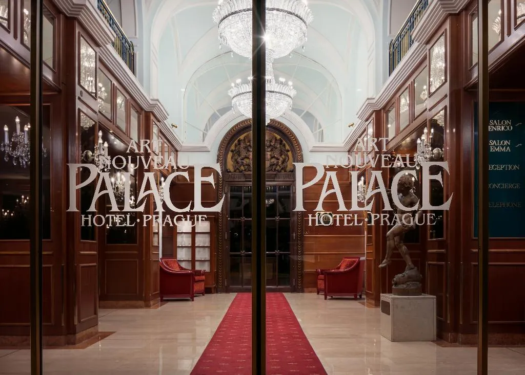 Lobby, Art Nouveau Palace Hotel Prague, Prague