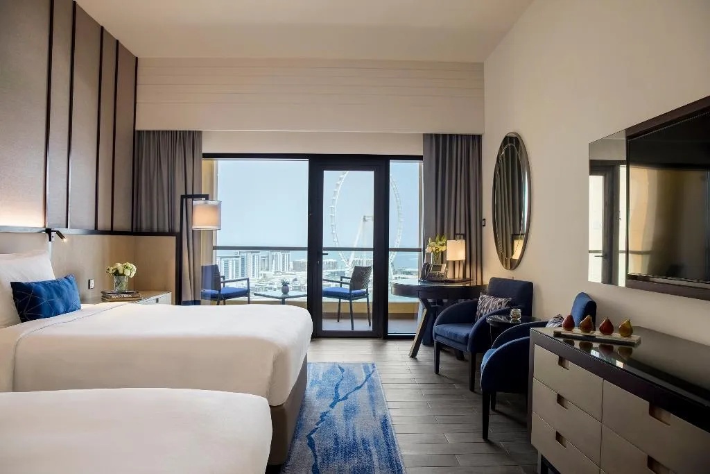 TWIN SEA VIEW Room, Amwaj Rotana-Jumeirah Beach, Dubai