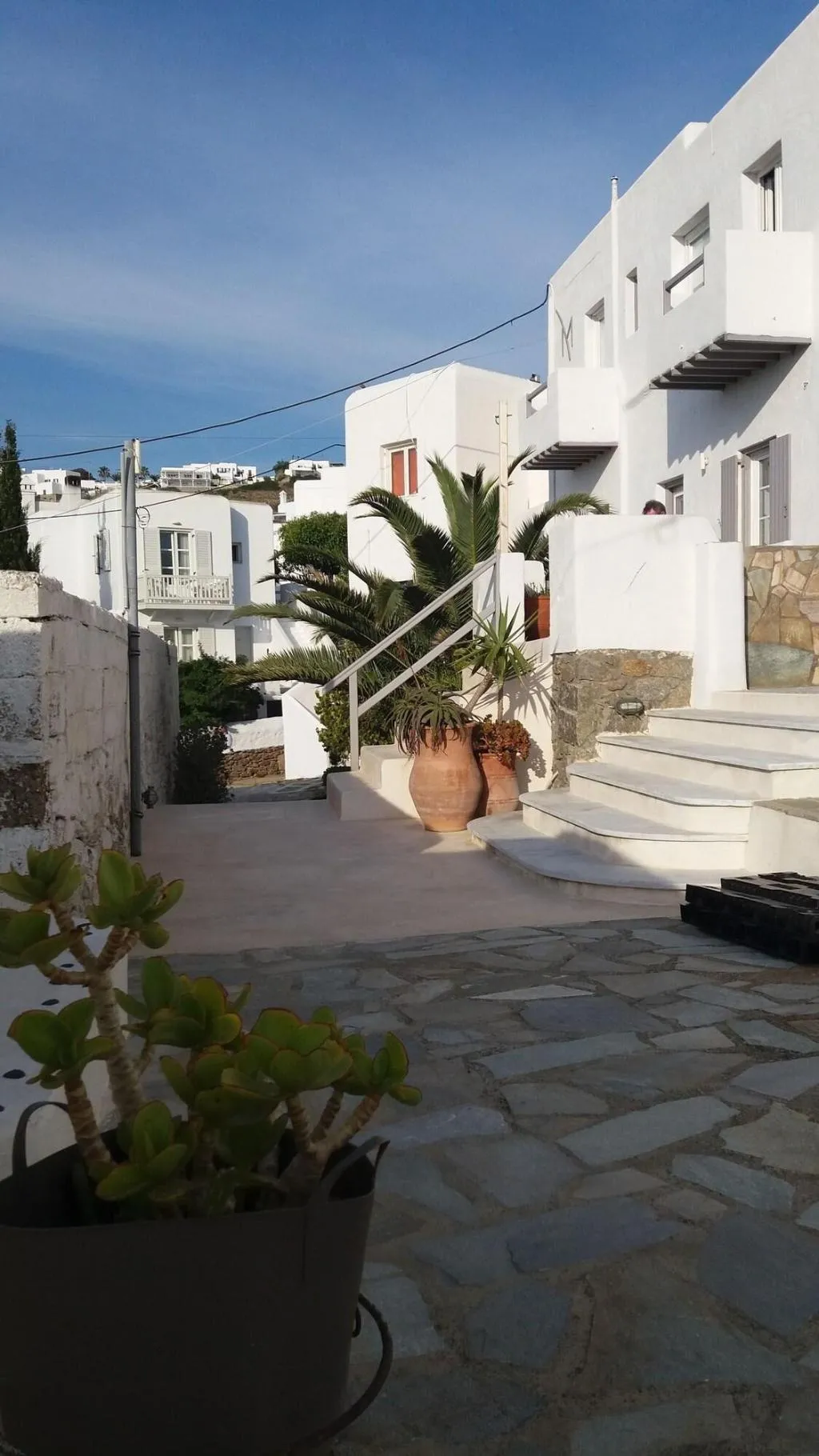 General view, Manos Rooms, Mykonos