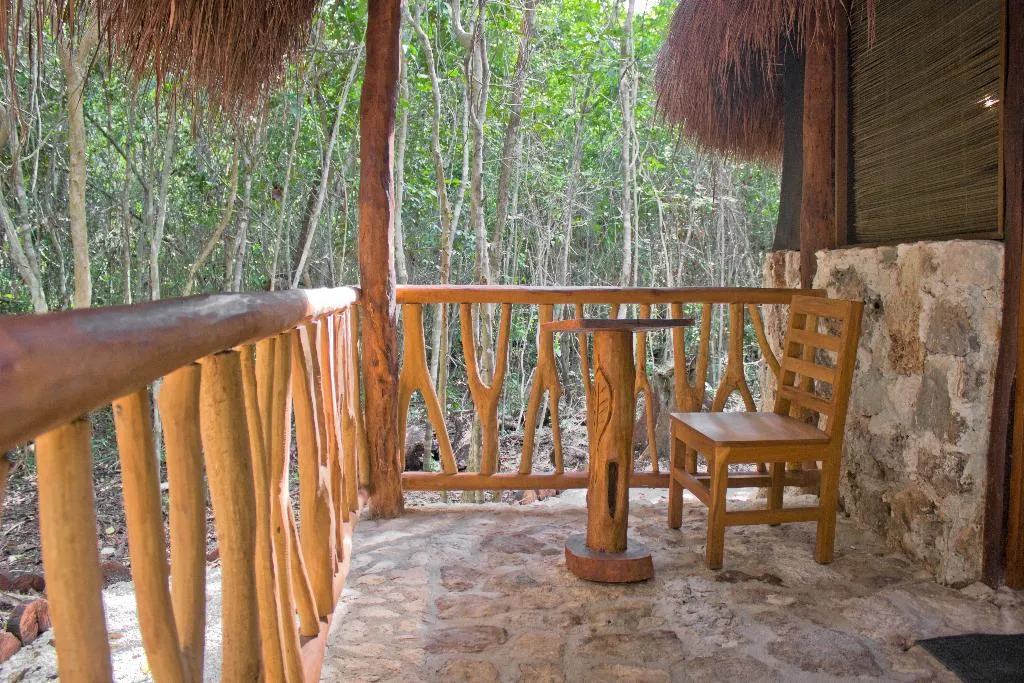 QUADRUPLE KING SIZE BED Room, Aldea Maya-Ha Cabañas Con Cenotes, Cancun Area